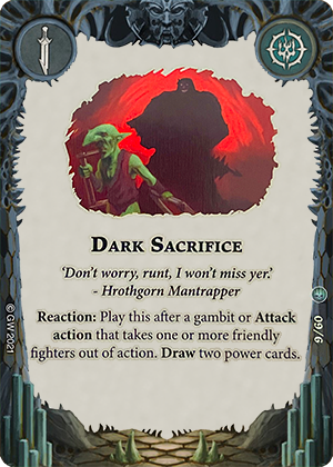 Dark Sacrifice card image - hover